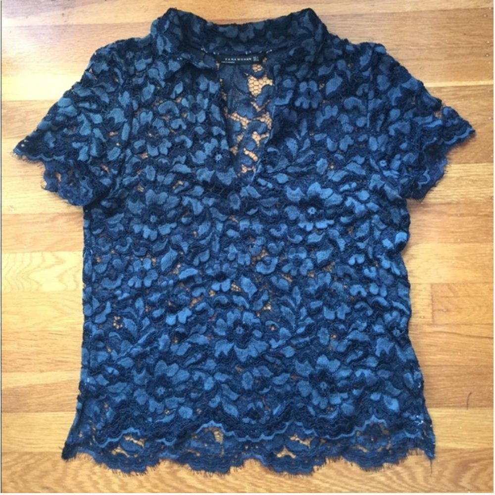 Zara Lace Top